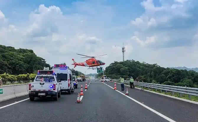 江华高速公路汽车救援案例